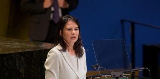 Annalena Baerbock, UN General Assenbly,