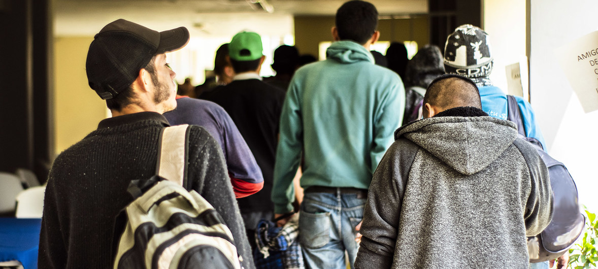 Migrantes da América Central no México