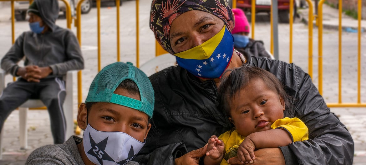 Mais de 5,6 milhões de venezuelanos deixaram seu país, a maioria deles para países da América Latina e Caribe