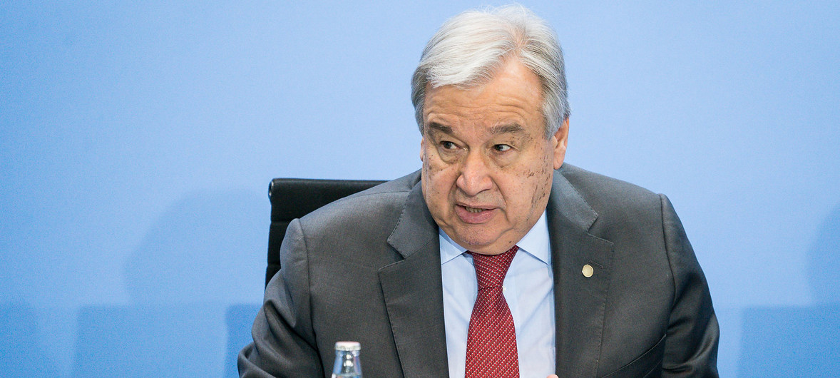 Secretário-geral lembrou que os países-membros têm, pela resolução aprovada pela Assembleia Geral, um incentivo para apoiar e assistir quem sobrevive ao ataque terrorista 
