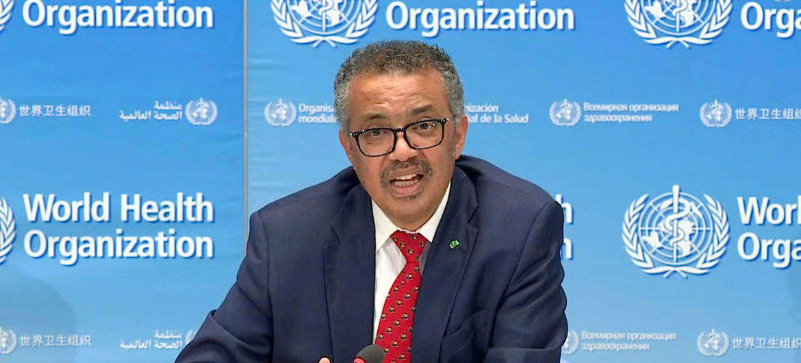Tedros Ghebreyesus é diretor-geral da OMS