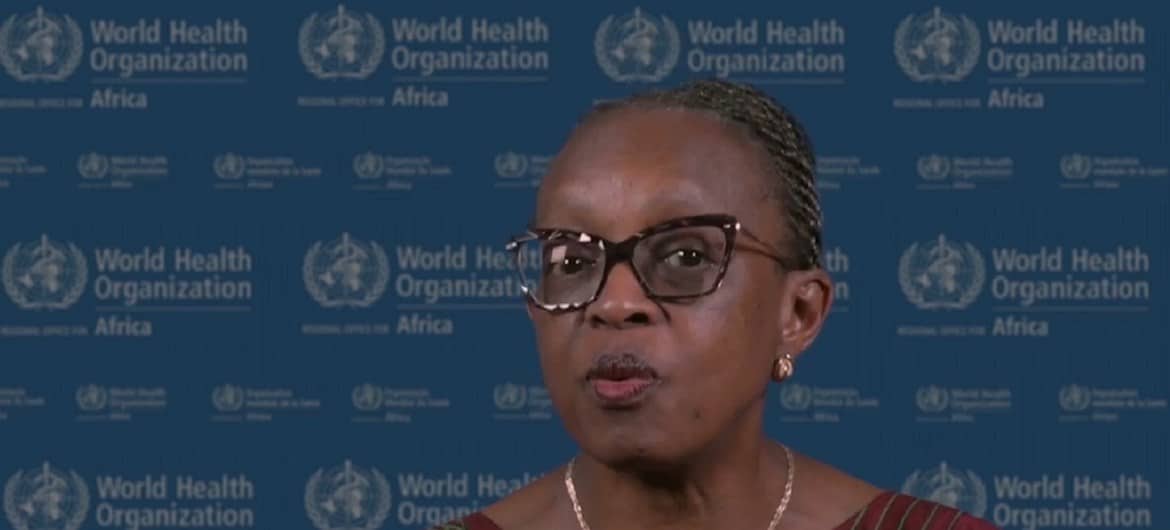 Matshidiso Moeti&nbsp;falou de movimento rápido para entregar medicamentos e enviar especialistas para apoiar o governo