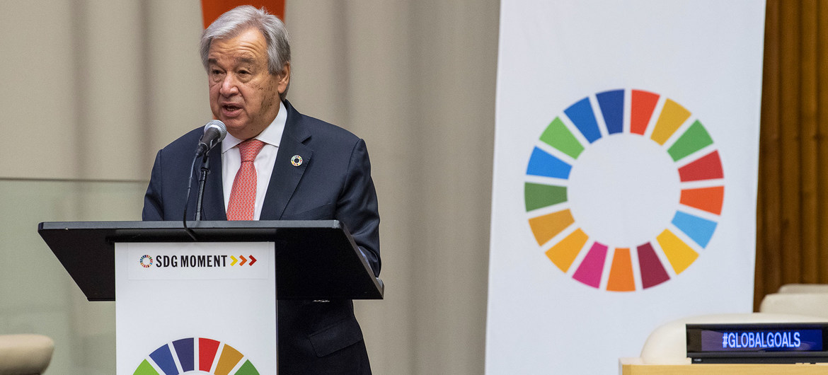 Secretário-geral das Nações Unidas, António Guterres, se encontrou&nbsp;com a&nbsp;aliança de 30 executivos