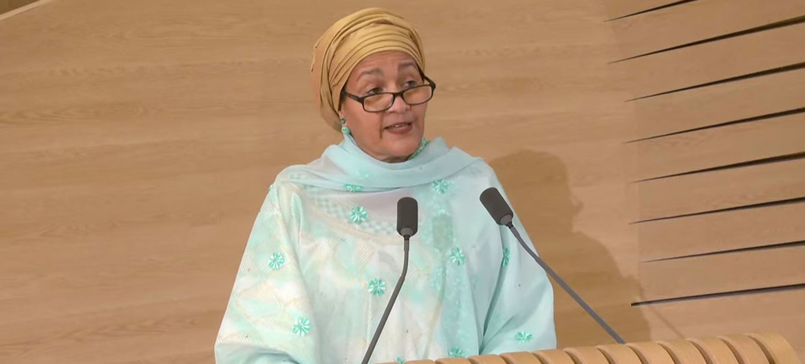 Amina Mohammed afirma ter esperança nas pessoas