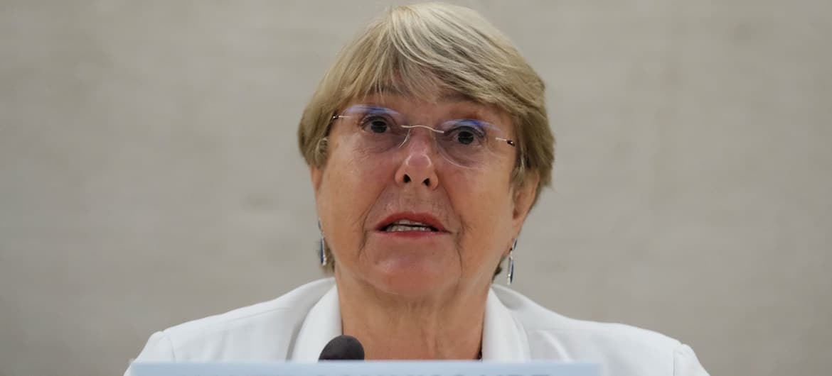 Alta comissária da ONU para os Direitos Humanos, Michelle Bachelet 