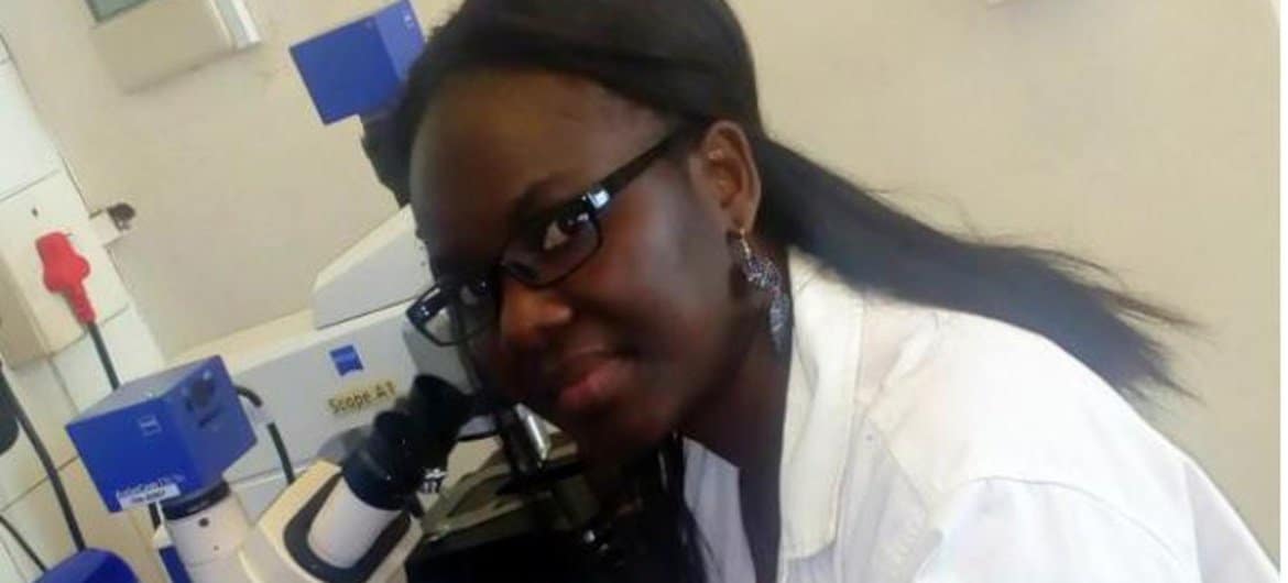 Bernice Armelle Bancole é cientista em Ciências Agrárias de Benin. Ela quer ajudar a erradicar o uso abundante de pesticidas nos países africanos