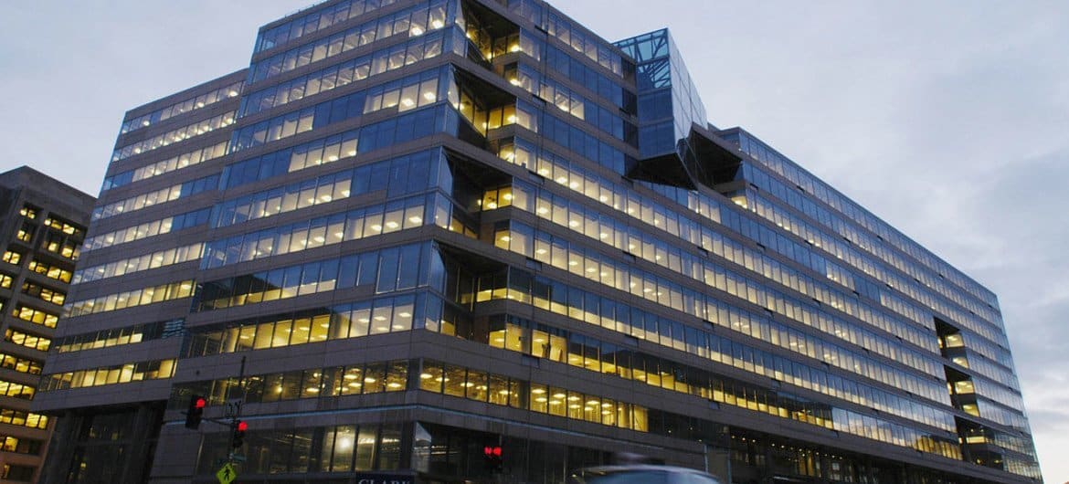 Sede do FMI em Washington, nos Estados Unidos