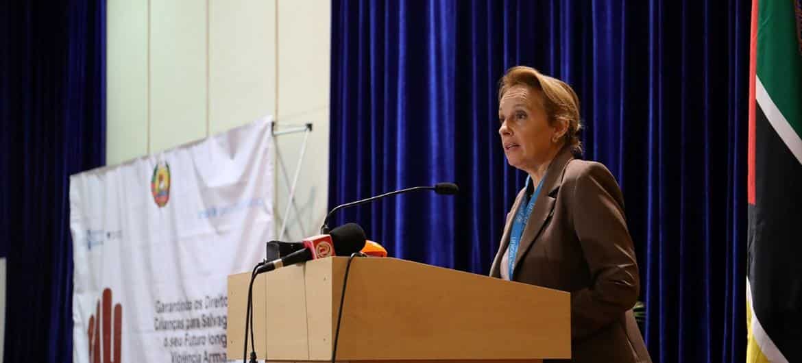 A representante do Unicef em Moçambique, Maria Luísa Fornara, disse que é responsabilidade de todos proteger as crianças e que medidas devem ser tomadas 