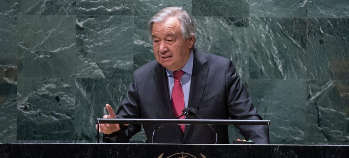 Guterres elogiou a Comunidade dos Países de Língua Portuguesa, Cplp, pelas pontes criadas 