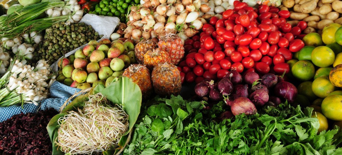 Preço dos alimentos continua subindo. 