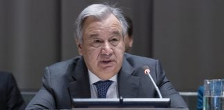 FN:s generalsekreterare, António Guterres