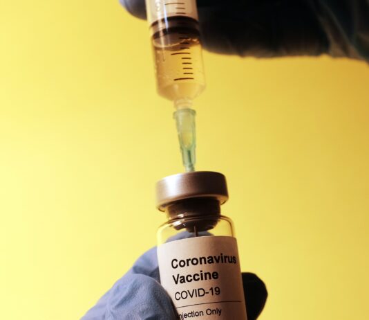 Vaccinflaska, covid-19