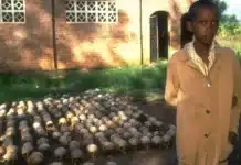 Rwanda: Från hatretorik till folkmord En pojke utomhus